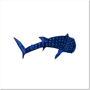 whale shark Posters and Art